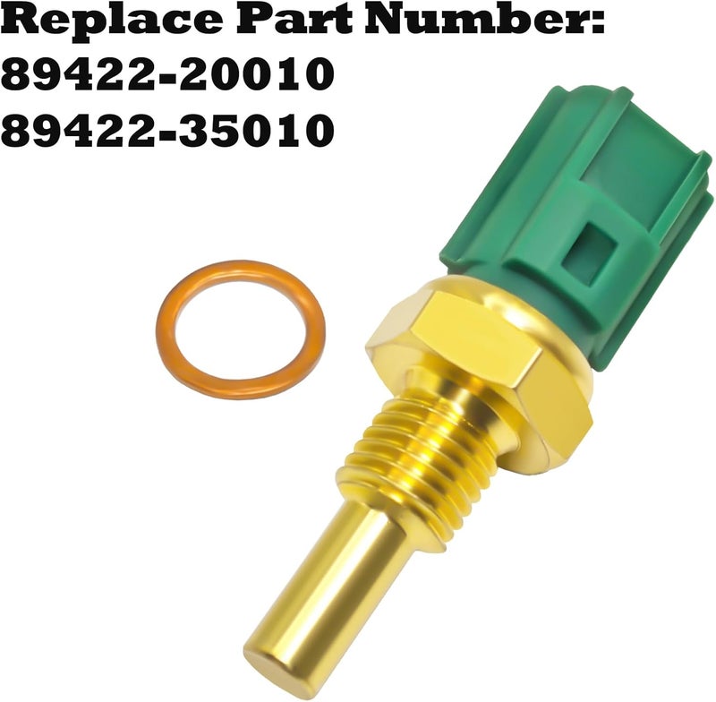 Formiden Engine Coolant Temperature Sensor 89422-20010 89422-35010 with Connector Pigtail Harness Compatible with Toyota 4Runner Tacoma Camry Tundra Lexus ES350 ES330 GX460 GS350 RX300 - Image 4